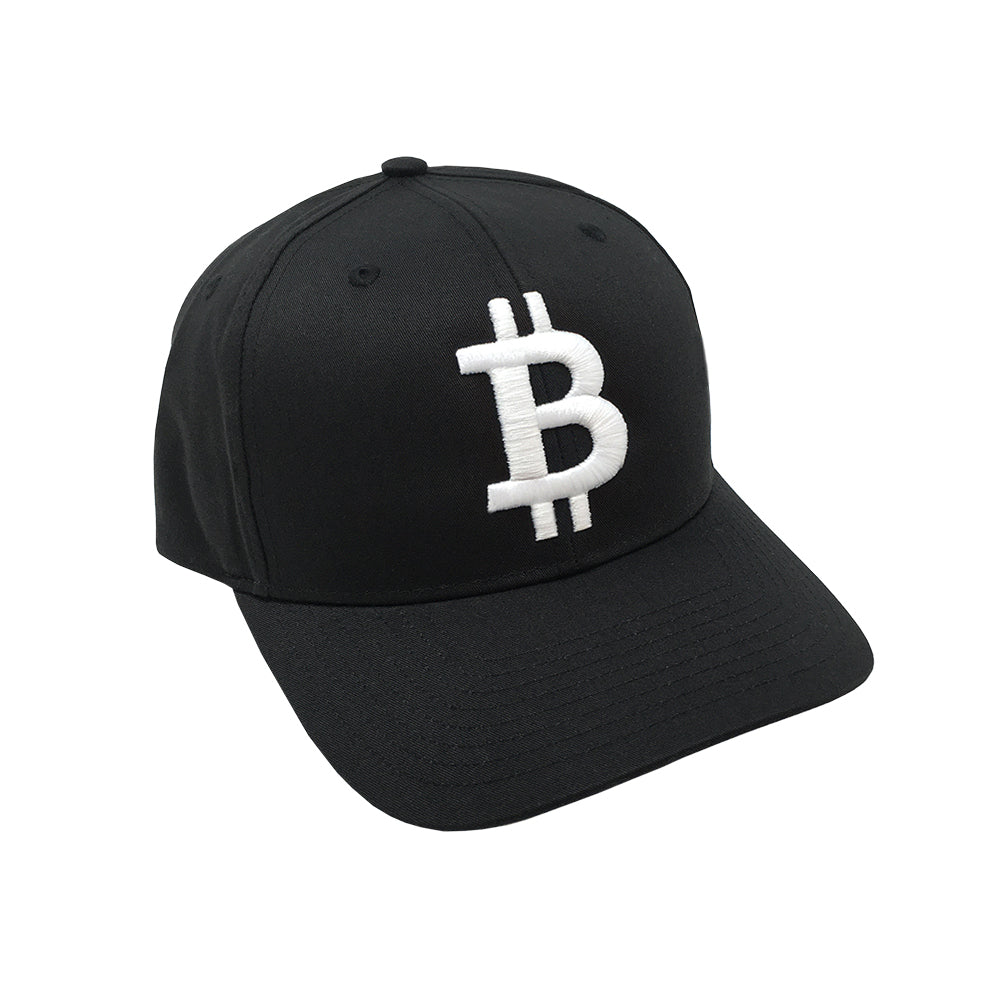 Bitcoin Baseball Structured Black/White